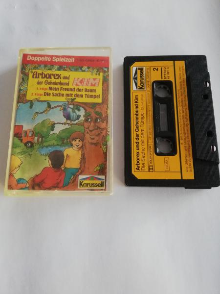 Arborex und der Geheimbund Kim Doppelte Spielzeit Folge 1 und Folge 2 /Mein Freund der Baum/ Die Sache mit dem Tümpel Schwarz mit Gelben Aufkleber45661 6 Karussell